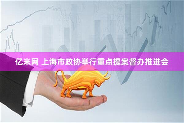 亿米网 上海市政协举行重点提案督办推进会